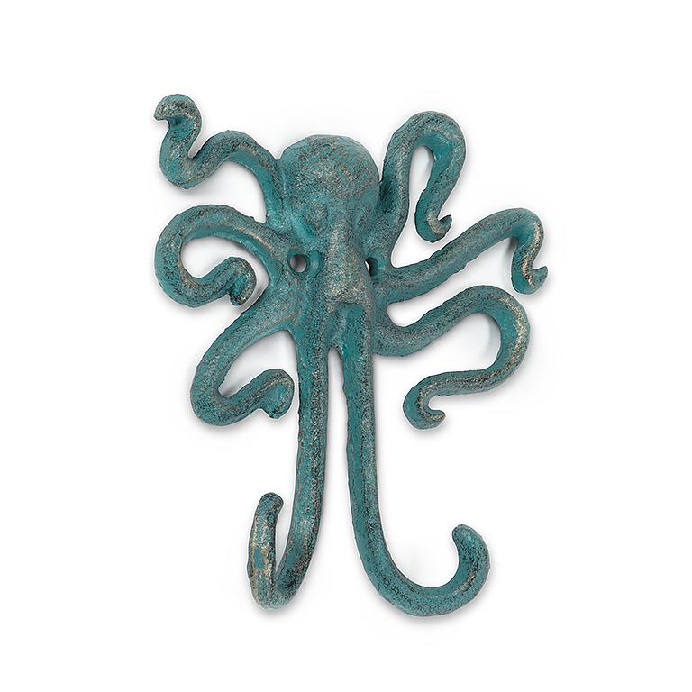 Octopus Hook - Verdigris
