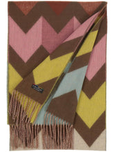 Load image into Gallery viewer, Graphic Design Cashmink Scarf - Dark Olive
