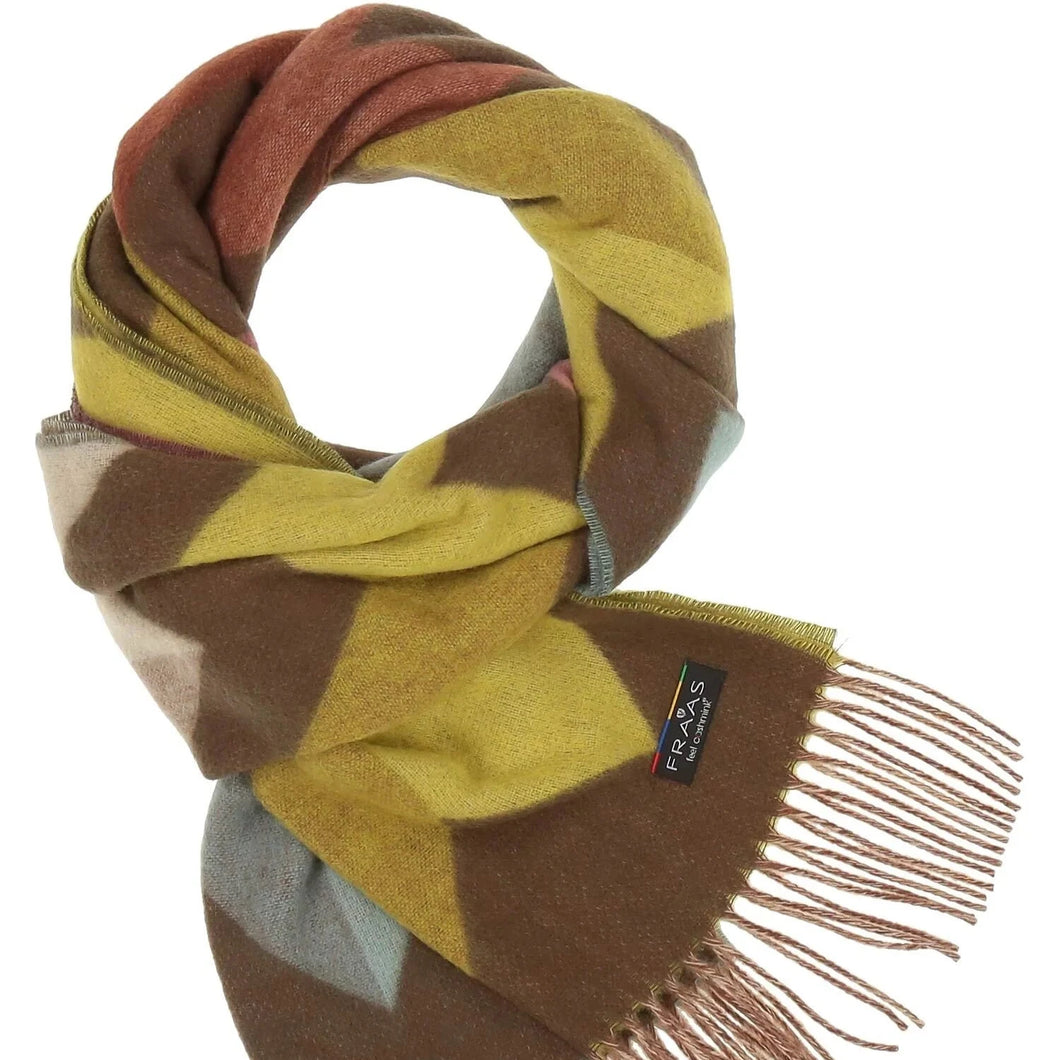 Graphic Design Cashmink Scarf - Dark Olive