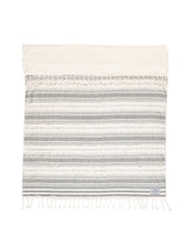 Load image into Gallery viewer, Ophelia Fleece Throw - Black Stripe
