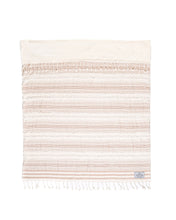 Load image into Gallery viewer, Ophelia Throw - Camel Stripe

