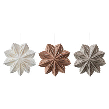 Load image into Gallery viewer, Paper Snowflake Ornament 25"
