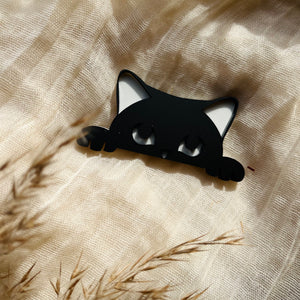 Peeking Cat Magnet