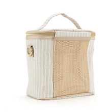 Load image into Gallery viewer, Sand &amp; Stone Beach Stripe Petite Lunch Poche
