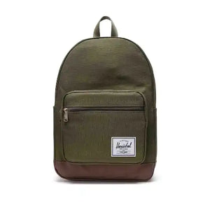 Pop Quiz Backpack Ivy Green Chicory Coffee Red Brick Emporium