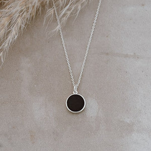 Posh Necklace - Matte Black Onyx