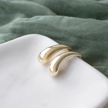 Load image into Gallery viewer, Power Curve Earrings - Gold
