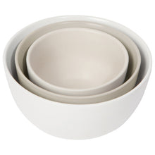 Load image into Gallery viewer, Prep Bowl Set of 3 - Matte White

