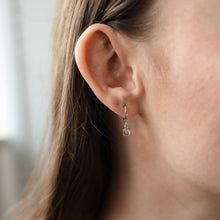 Load image into Gallery viewer, Prism Hoops, Gold - Clear
