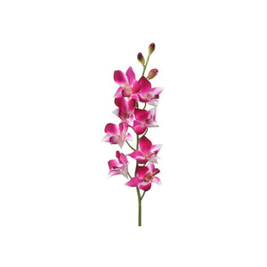 Real Touch Dendrobium Orchid Stem, Fuchsia