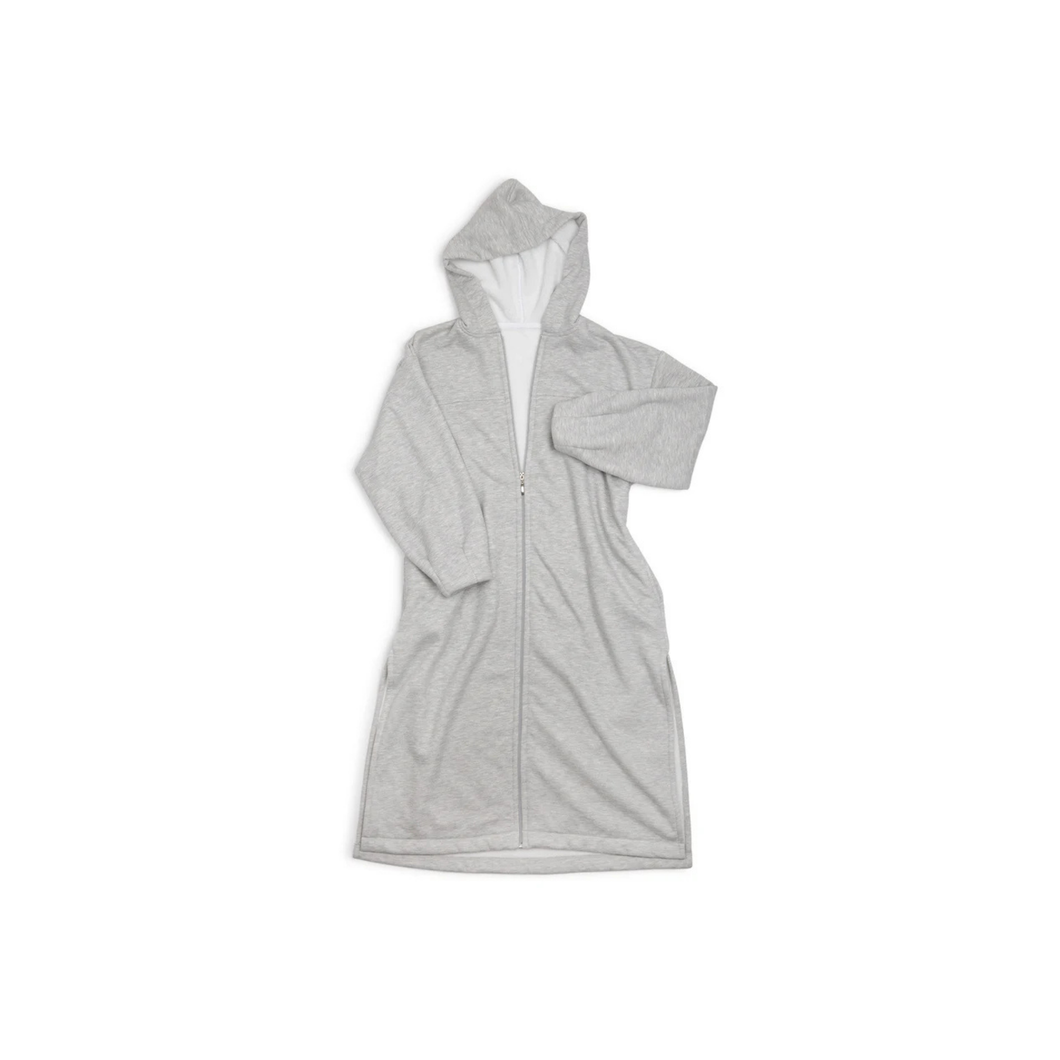 Rails Zip Coverup - Grey