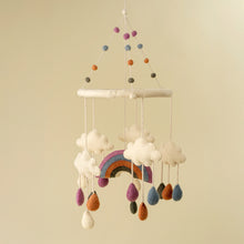 Load image into Gallery viewer, Rainbow Felt Mobile
