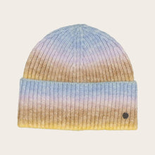 Load image into Gallery viewer, Rainbow Knit Hat Colour Gradient - Cloudy Turquoise
