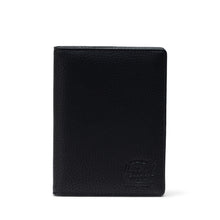 Load image into Gallery viewer, Raynor Passport Holder - Black Vegan Leather
