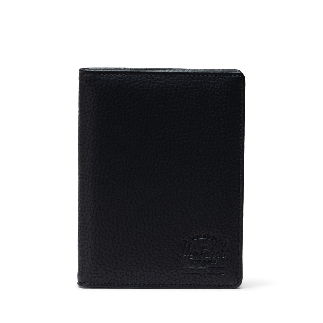 Raynor Passport Holder - Black Vegan Leather