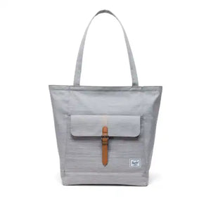 Retreat Tote - Light Grey Crosshatch