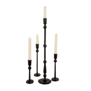 Revere Forged Candlestick - Silver
