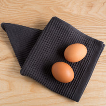 Load image into Gallery viewer, Ripple Dishcloths Set of 2 - Black
