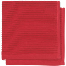 Load image into Gallery viewer, Ripple Dishcloths Set of 2 - Red
