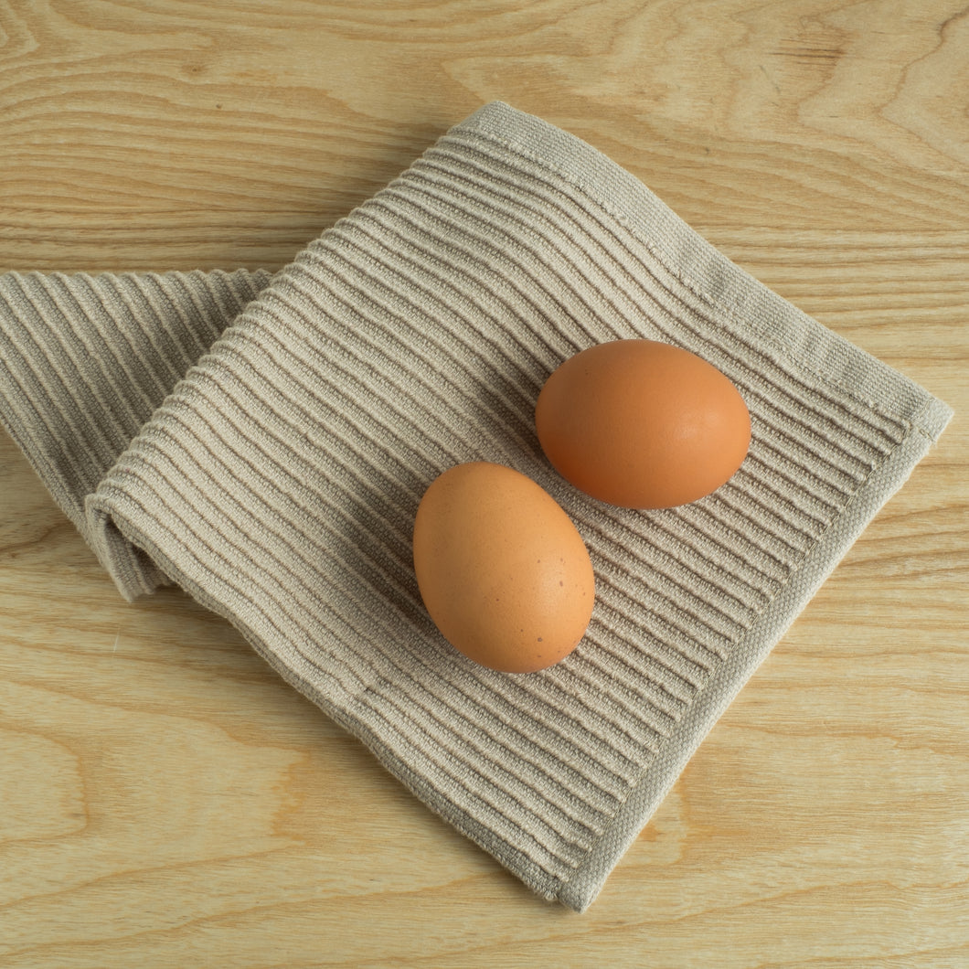 Ripple Dishcloths Set of 2 - Sandstone