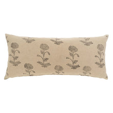 Load image into Gallery viewer, Rosa Block Print Pillow, 14x31
