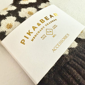 Daisy Jane Floral Pattern Crew Sock
