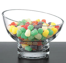 Load image into Gallery viewer, Slant Cut Glass Bowl
