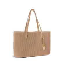 Load image into Gallery viewer, Sadie Tote - Sand Pleated
