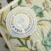Load image into Gallery viewer, Swedish Dish Cloth - Jacobean Hummingbird &amp; Flower

