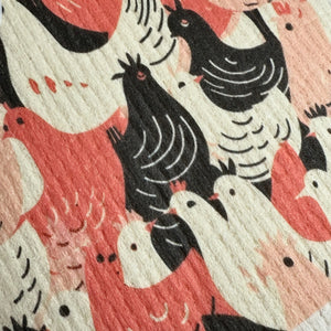 Swedish Dish Cloth - What the Cluck? Chicken