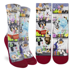 Science Dogs Socks