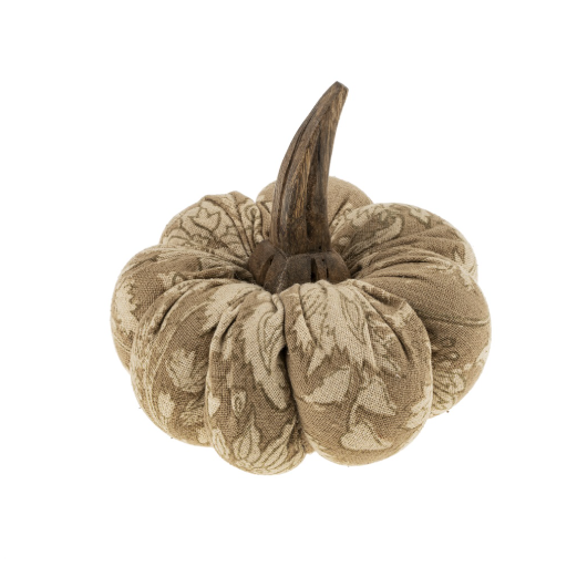 Screen Print Pumpkin Small - Taupe