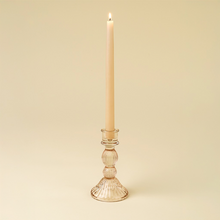 Load image into Gallery viewer, Callista Glass Candleholder - Blush
