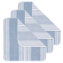 Load image into Gallery viewer, Scrub-It Dish Cloths Set of 3 - Slate Blue
