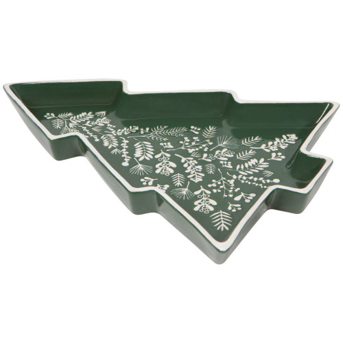 Shaped Tray - Winterberry