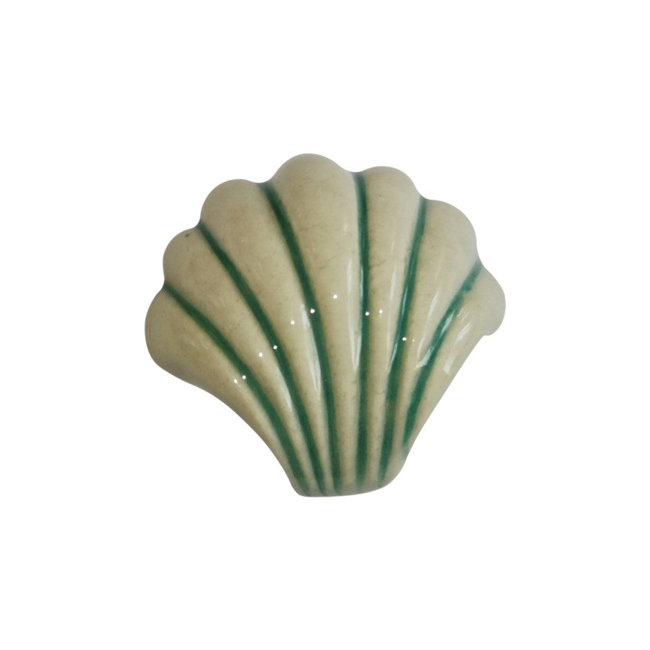 Shell Shaped Ceramic Knob