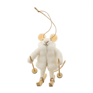 Slalom Smith Mouse Holiday Ornament
