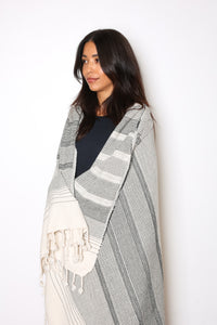 Sonnet Throw - Black Stripe