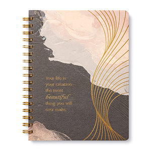 Spiral Notebook - Life Is Your Creation