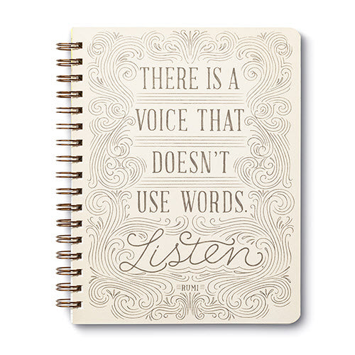 Spiral Notebook - There Is A Voice