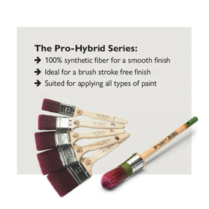 Staalmeester Brush Pro-Hybrid Round #18 (33mm)