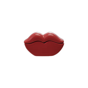 Stoneware Lip Shaped Box - Pink