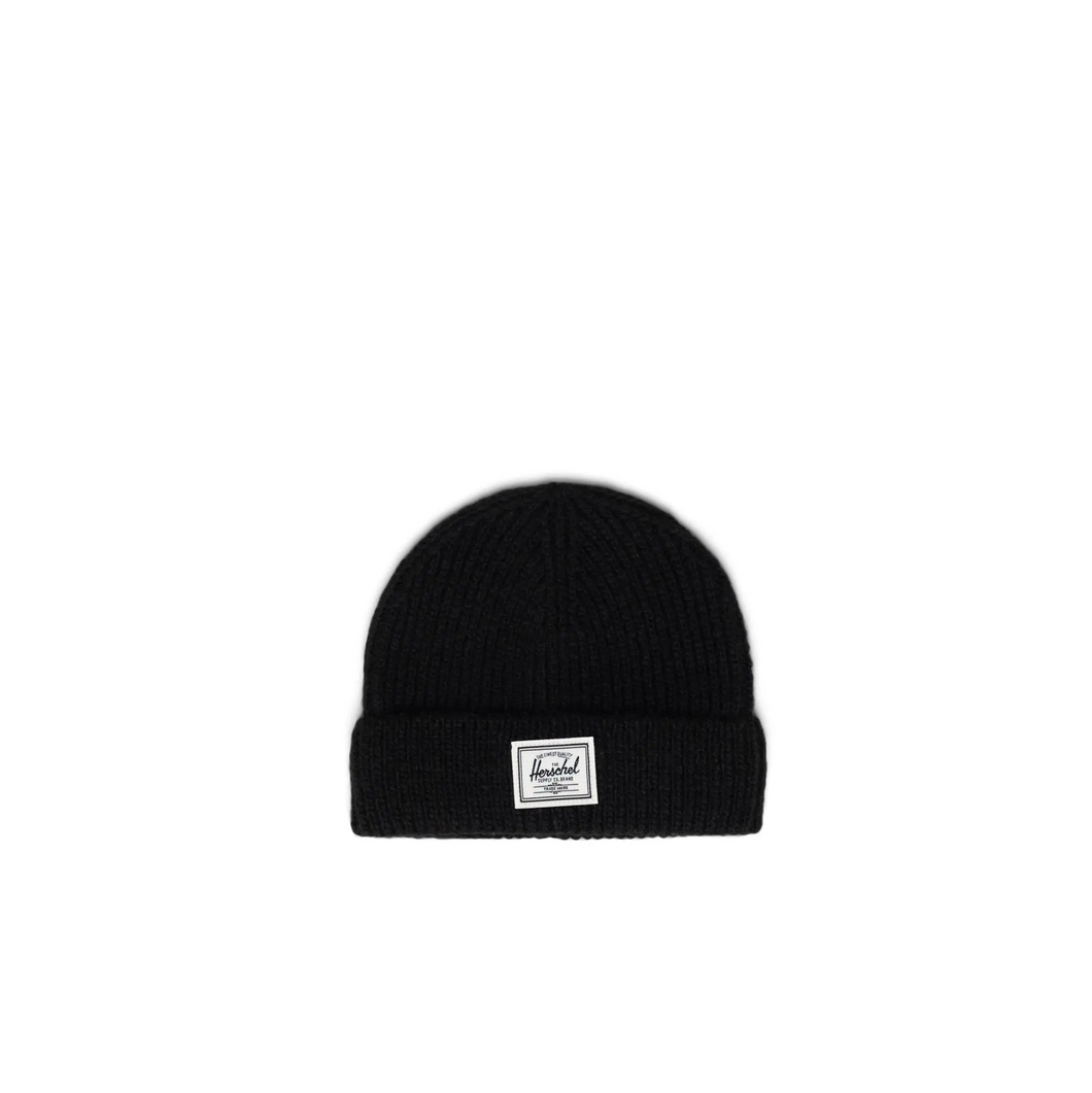 Super Soft Baby Beanie, 0 to 6 Months - Black