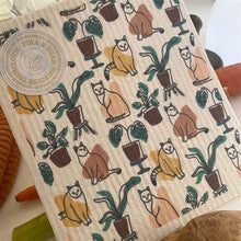 Load image into Gallery viewer, Swedish Dish Cloth - Cat-ATOMIC Atomic Cats

