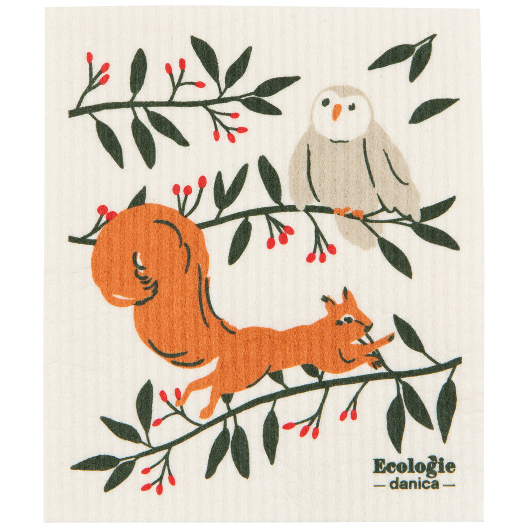 Swedish Dish Cloth - Forest Fete