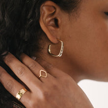 Load image into Gallery viewer, Tetra Hoops - Gold
