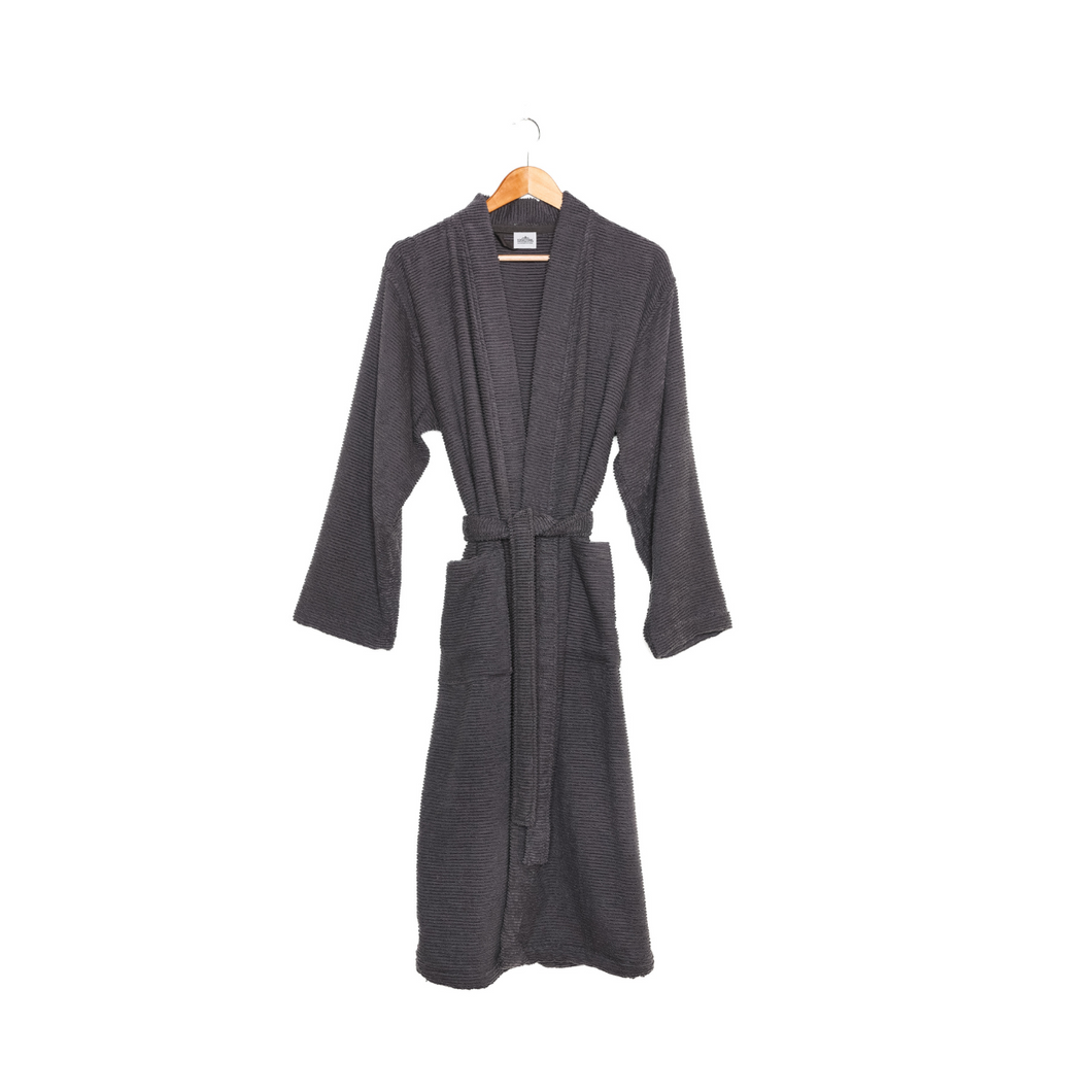 The Arnet Robe - Charcoal