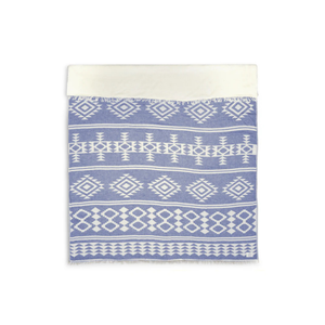 The Beach Fleece Throw - Blue