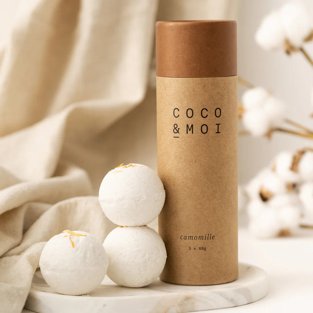 Trio Bath Bombs - Chamomile