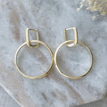 Load image into Gallery viewer, Twofold Earrings - Circle
